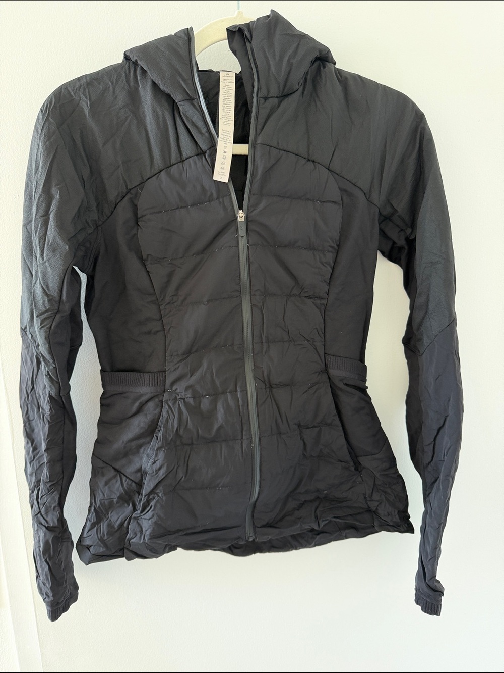 Lululemon Lightweight Black Hooded Jacket - Women's